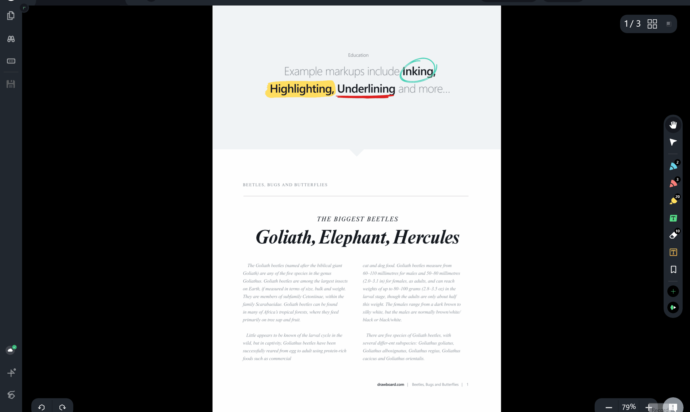 How to insert images into PDFs Drawboard